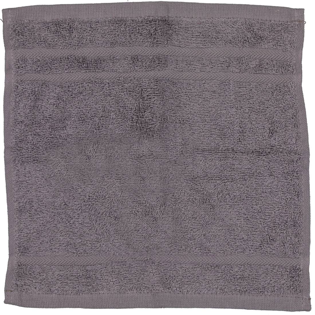 Plain Face Cloth Charcoal