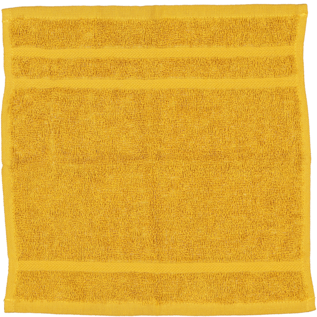 Plain Face Cloth Golden Yellow