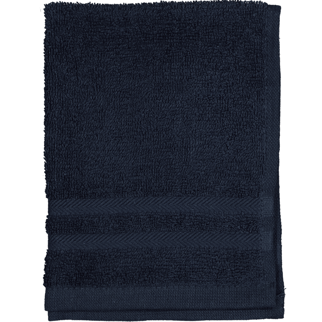 Plain Long Face Cloth Navy