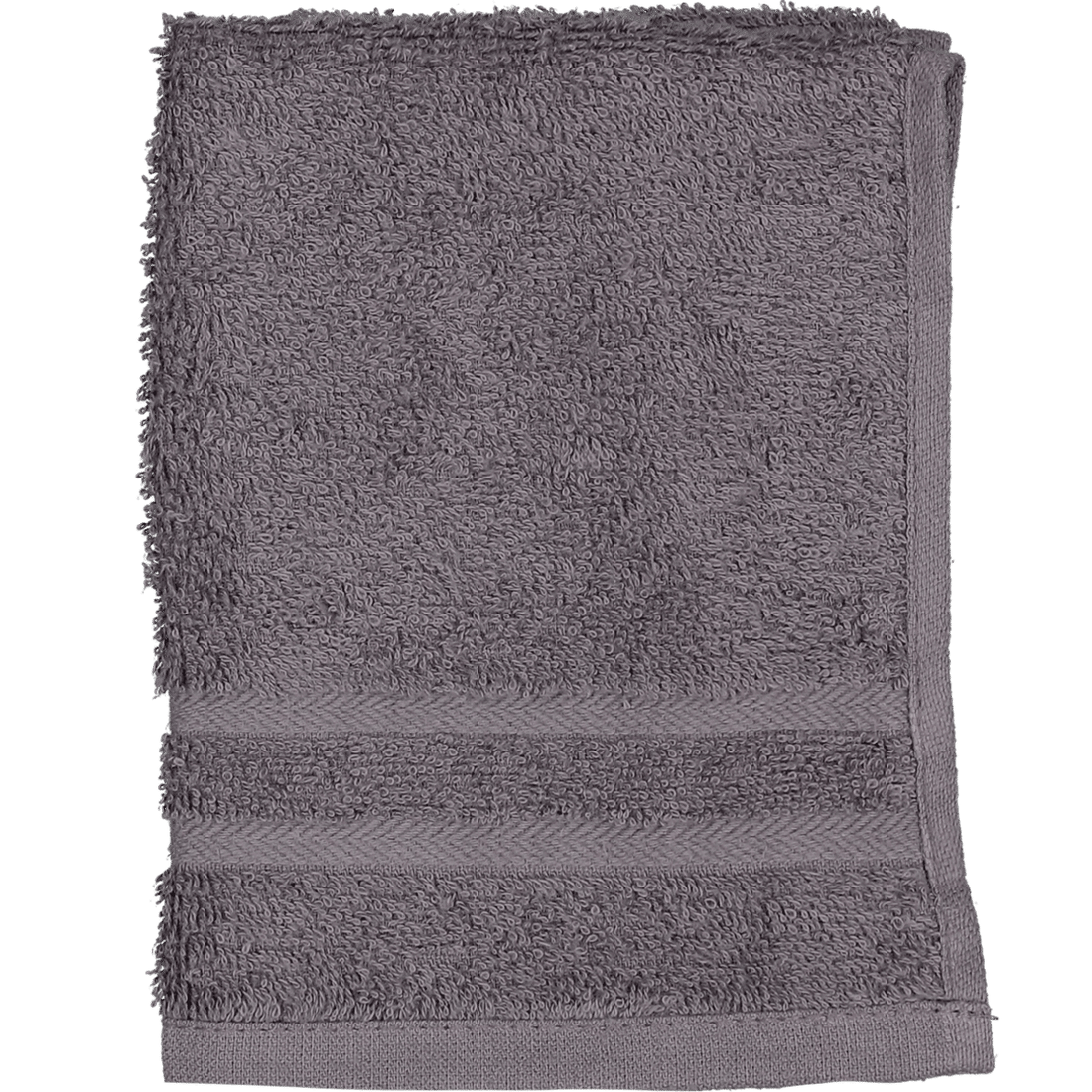 Plain Long Face Cloth Charcoal