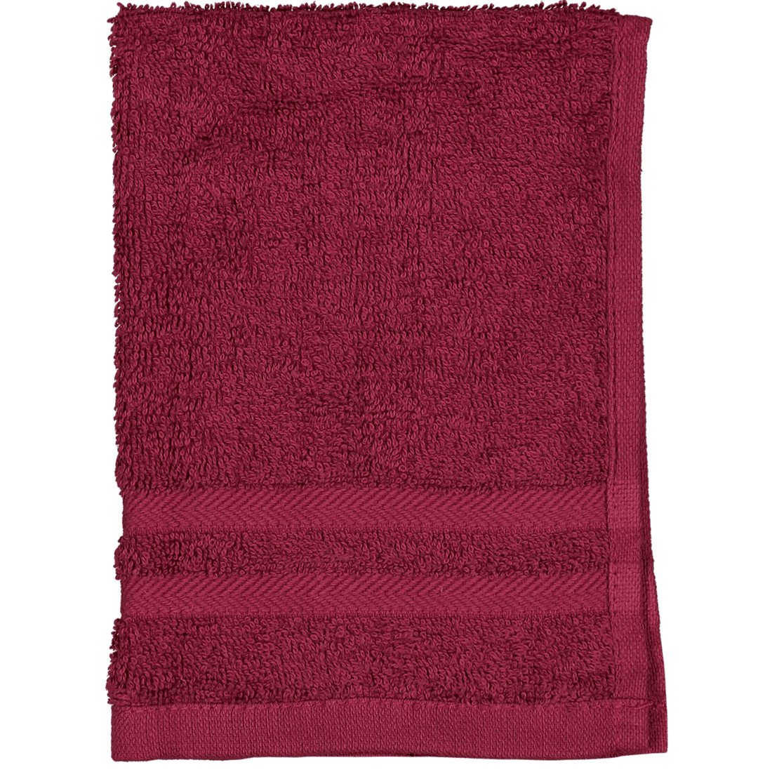 Plain Long Face Cloth Plum