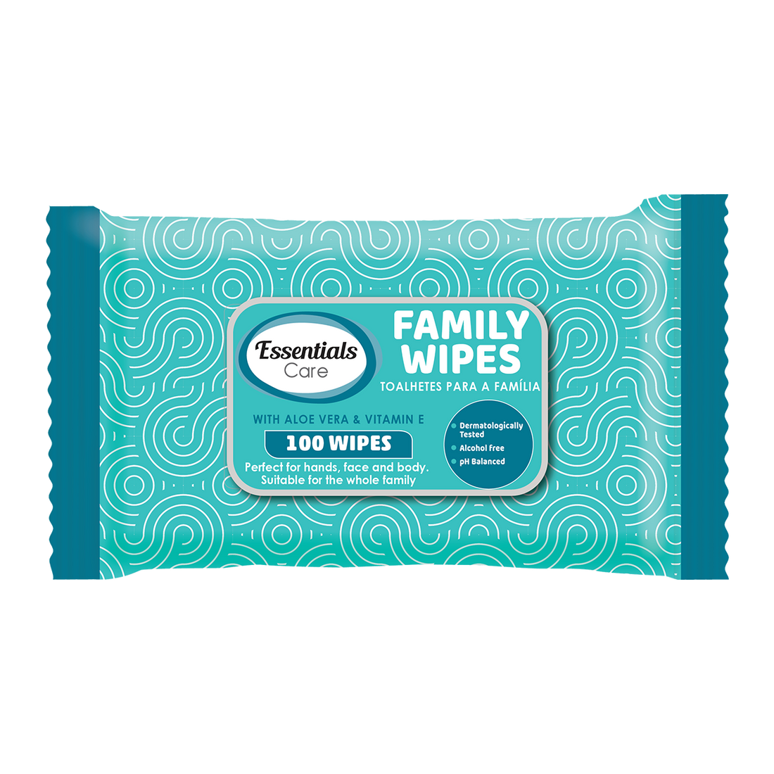 Essentials Care Family Wipes