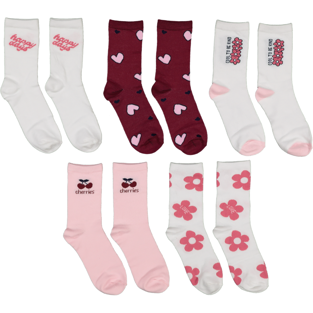 Crew Socks 5 Pack