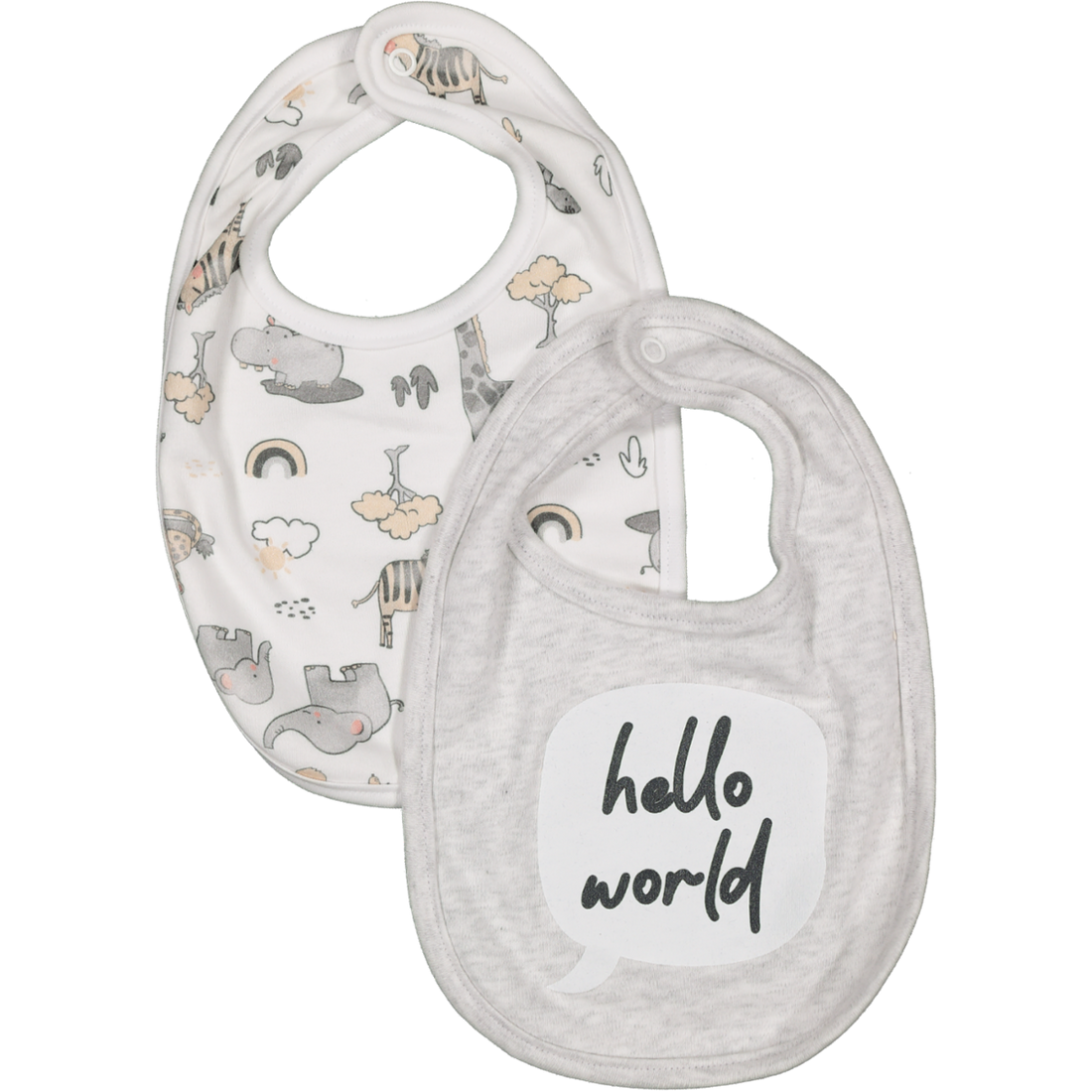 Baby Bibs 2 Pack