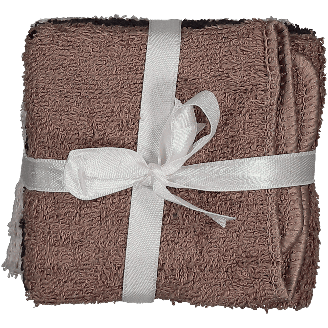 3 Pack Plain Face Cloth Neutral