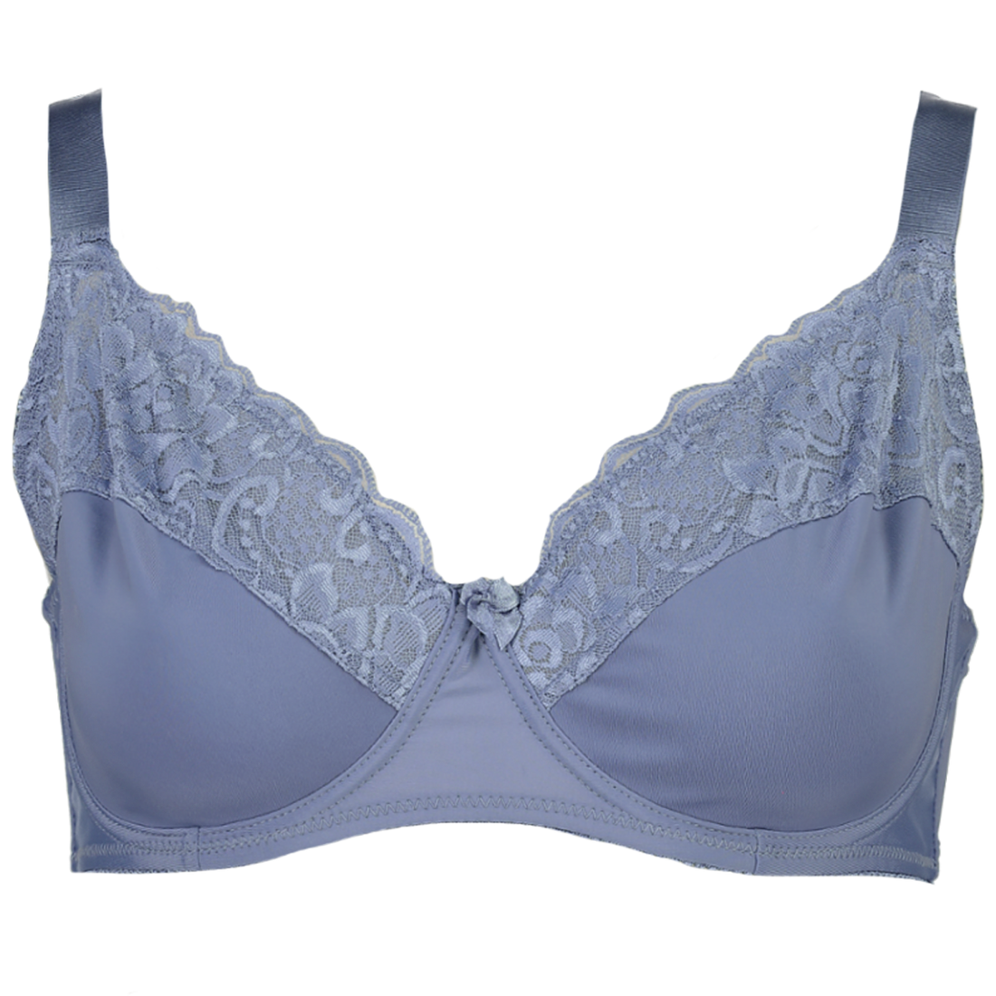 Lace Trim Underwire Bra