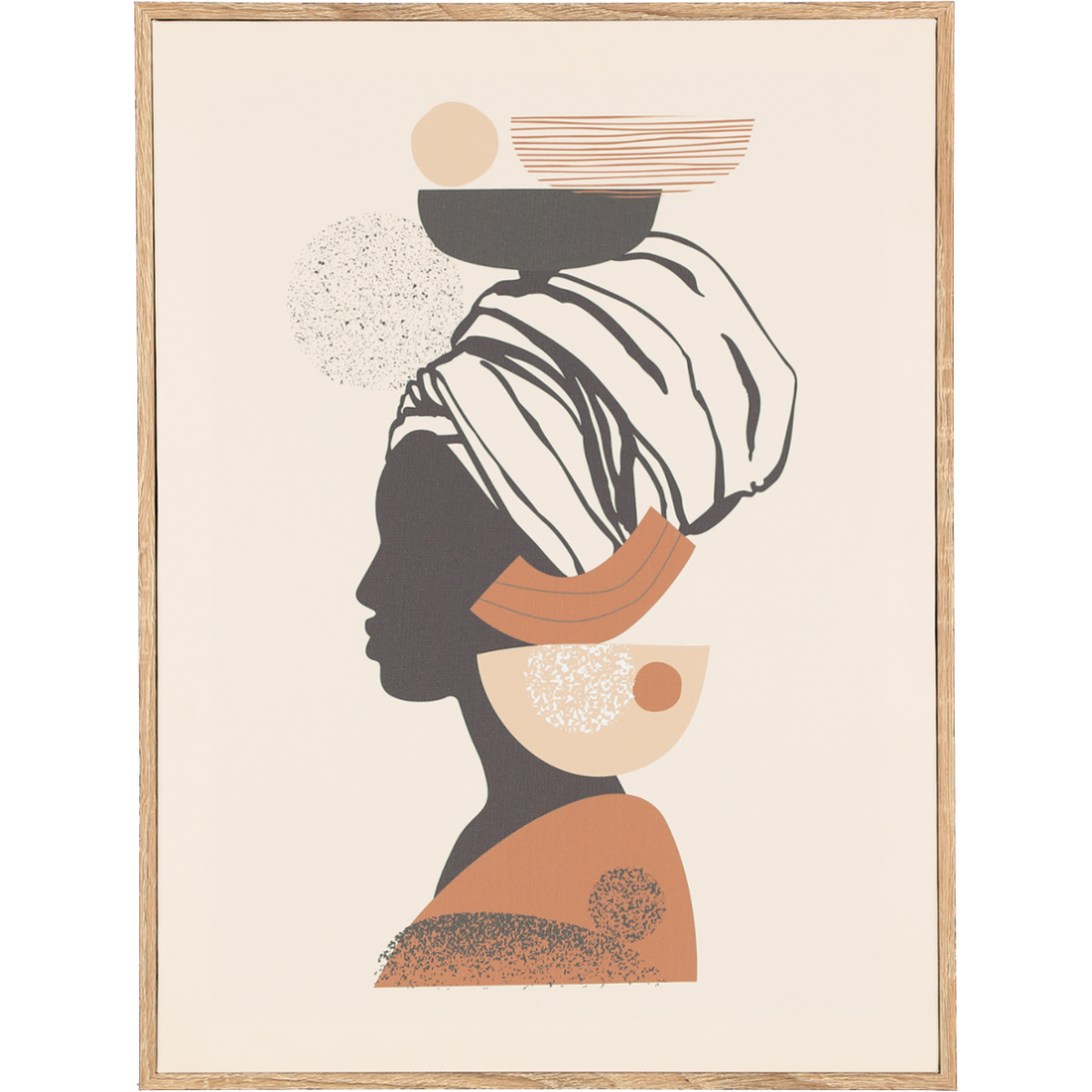 African Lady Wall Art