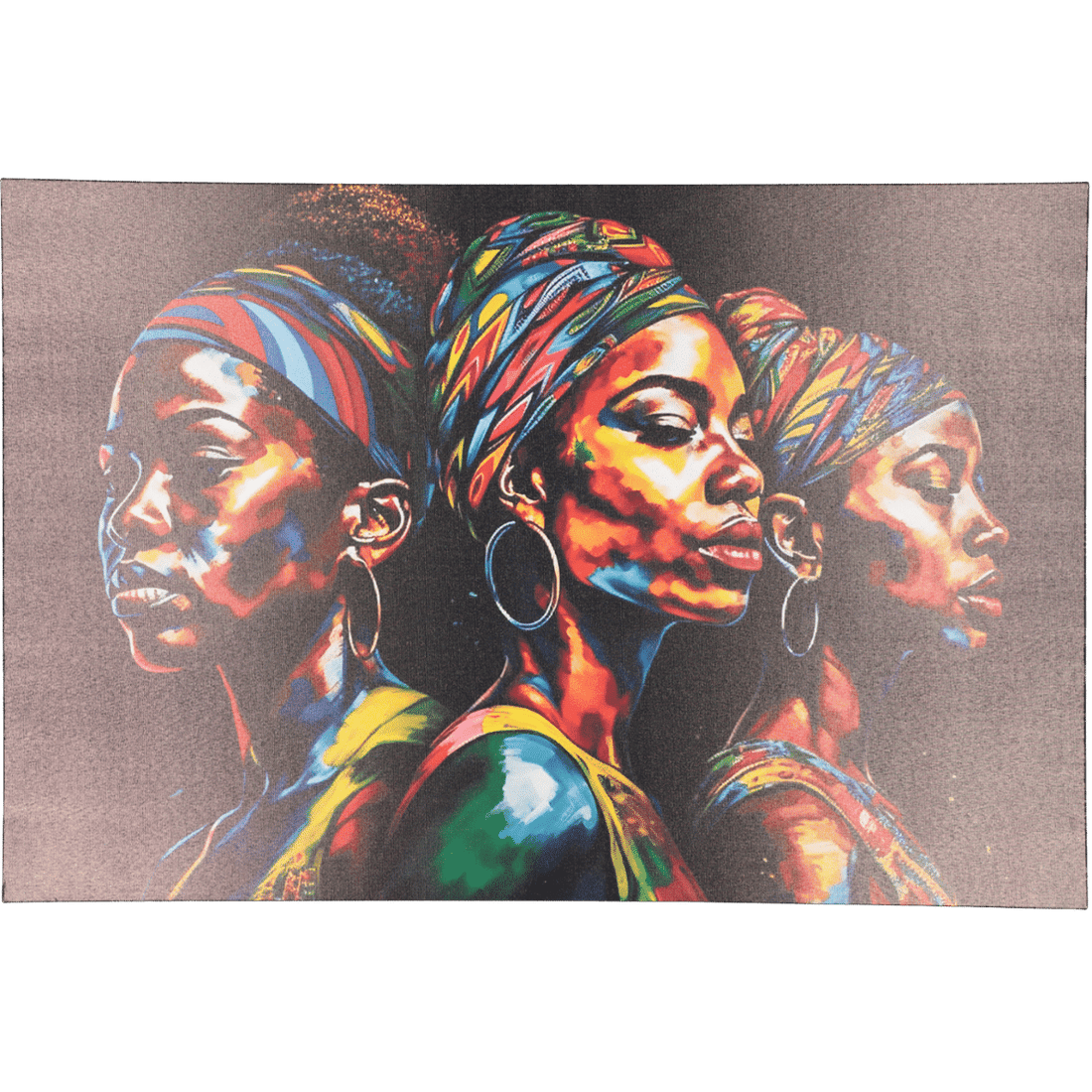 African Ladies Canvas