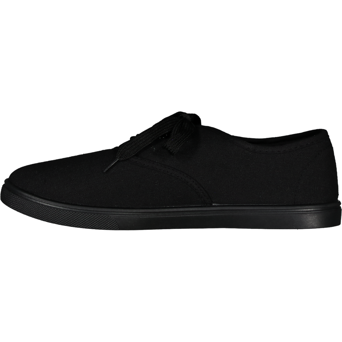 Black Canvas Sneakers