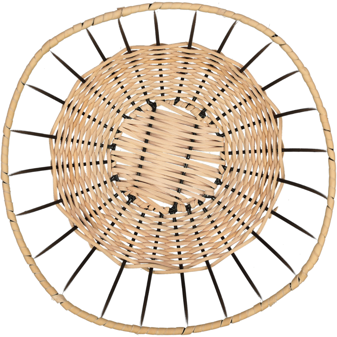 Rattan Wire Bowl