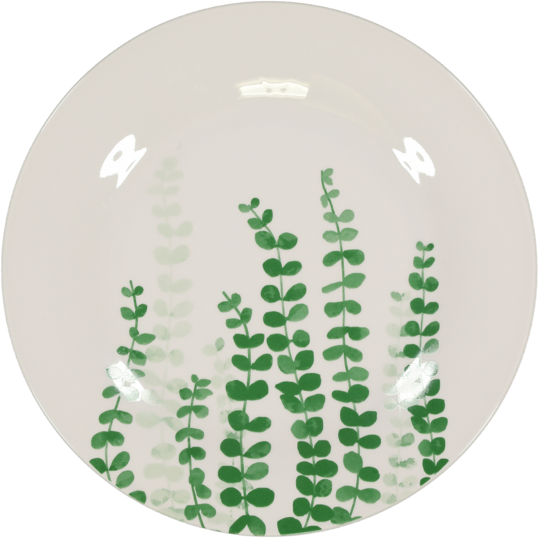 Decal Dinner Plate Pearl