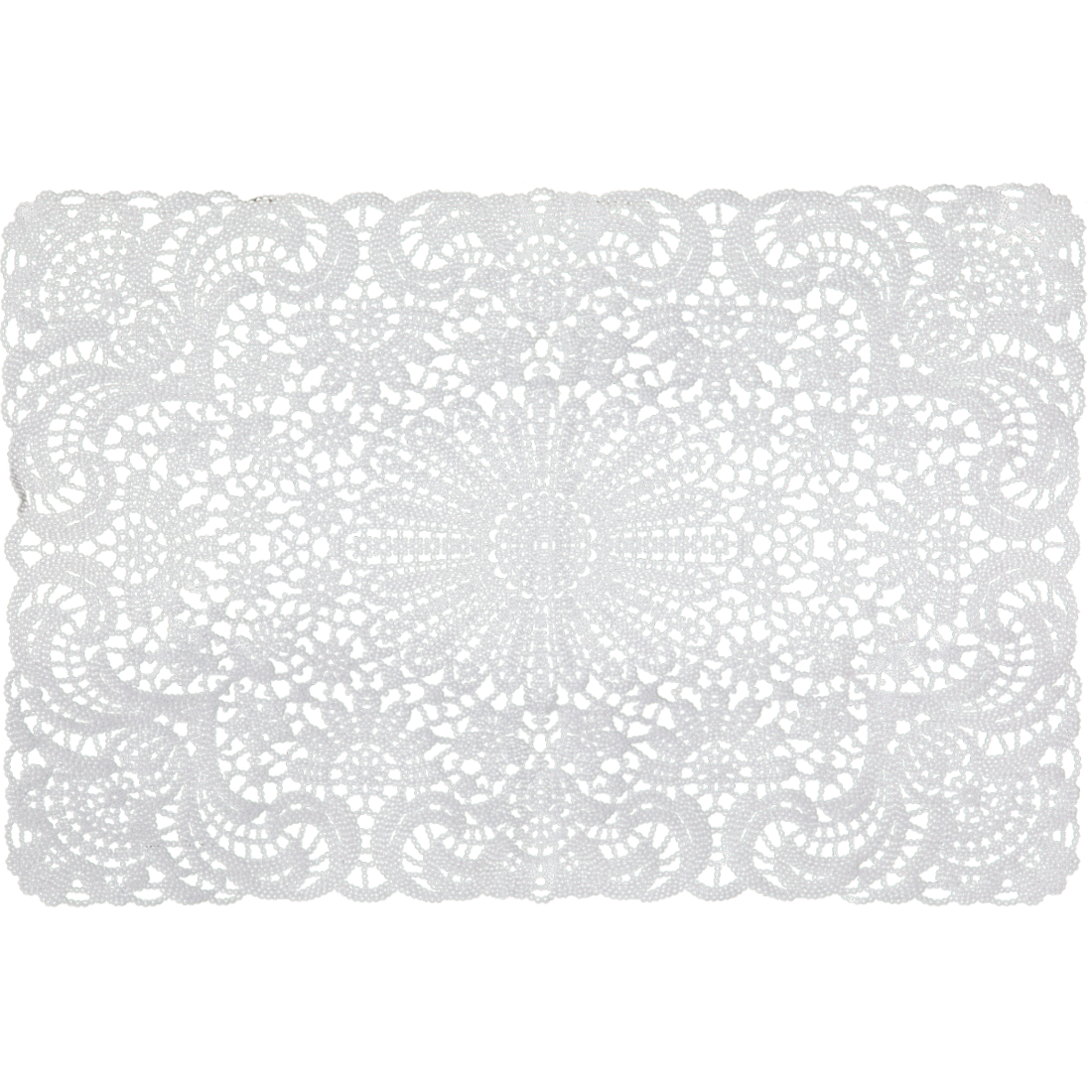 White Lace Placemat