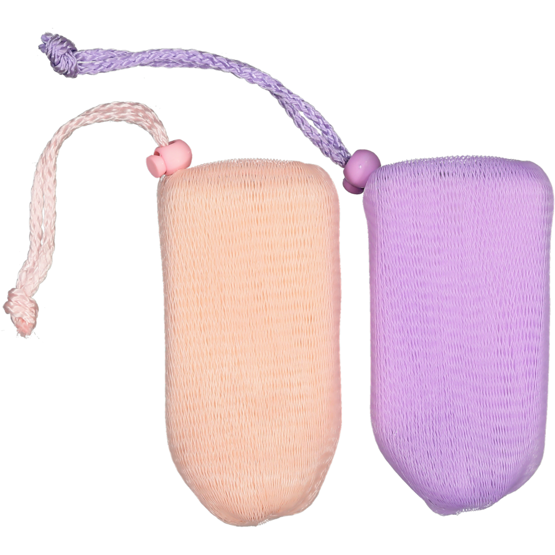 Soap Saver Pouches Purple Pink 2 Pack