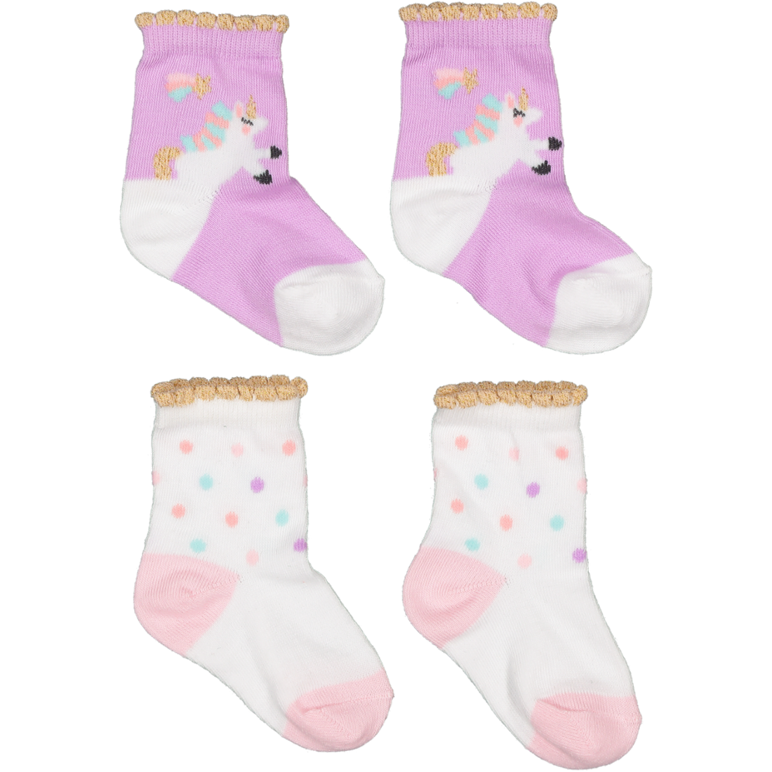 2 Pack Socks Baby Girls