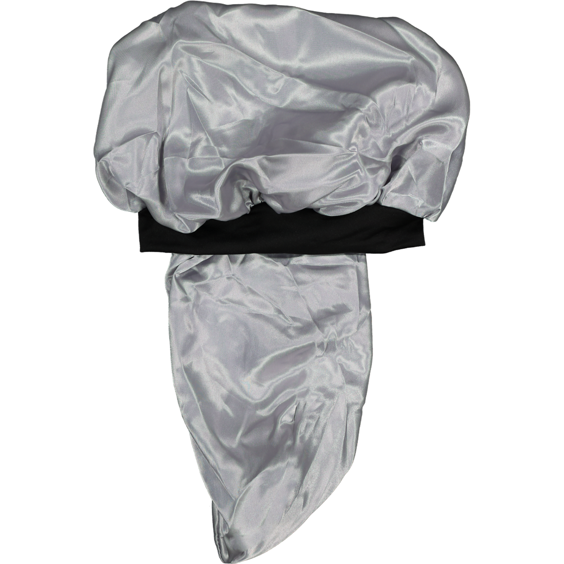 Satin Sleep Cap Xl Silver