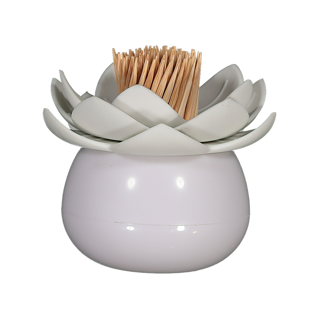 Toothpick Holder White