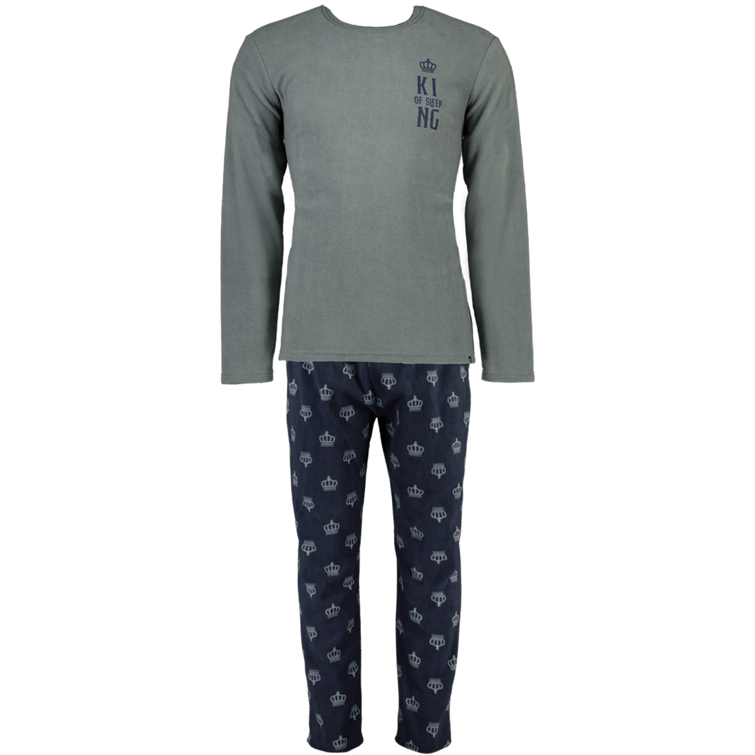 Long Sleeve Fleece Pyjamas