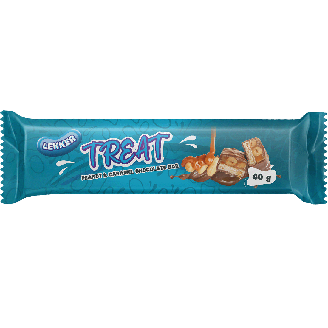 Lekker Peanut And Caramel Chocolate Bar