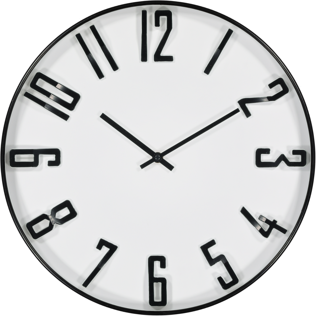 Black And White Clock