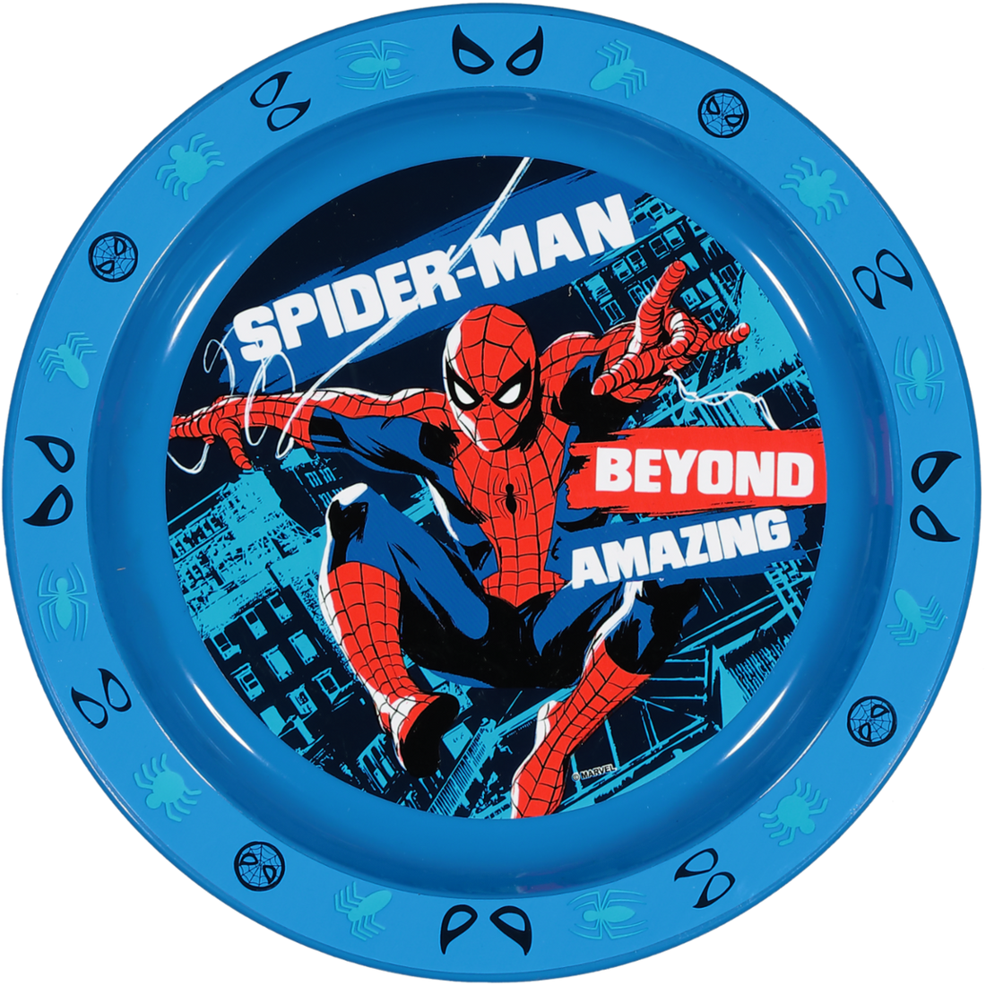 Plate Spiderman