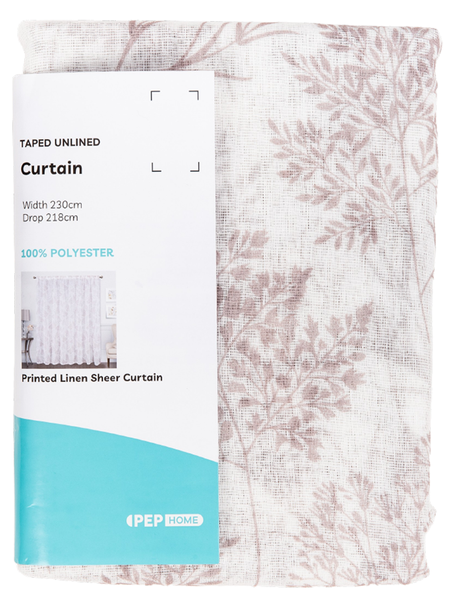 Shop Curtains & Blinds - Unlined Curtains online at PEP