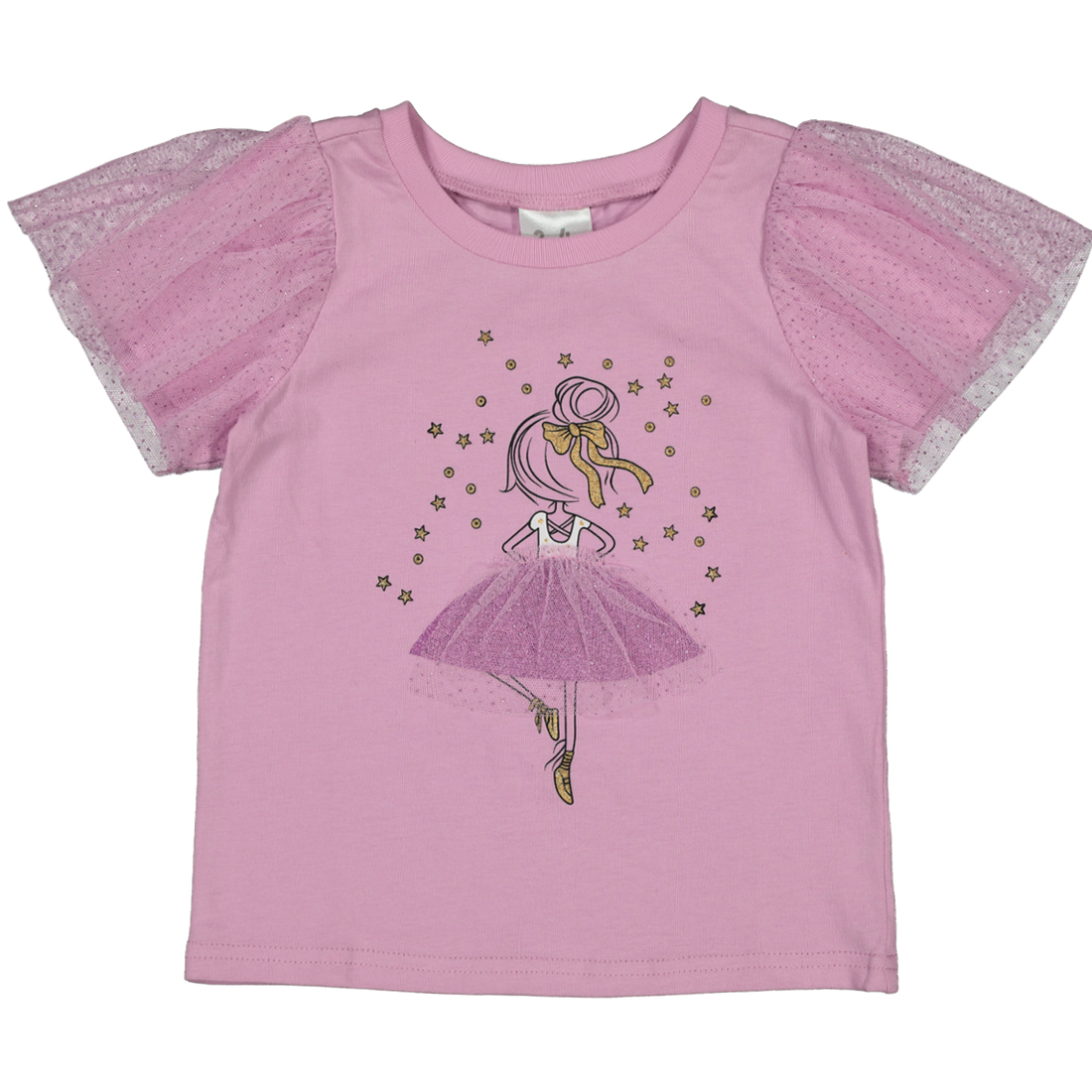 Ballet Girl Print T-Shirt