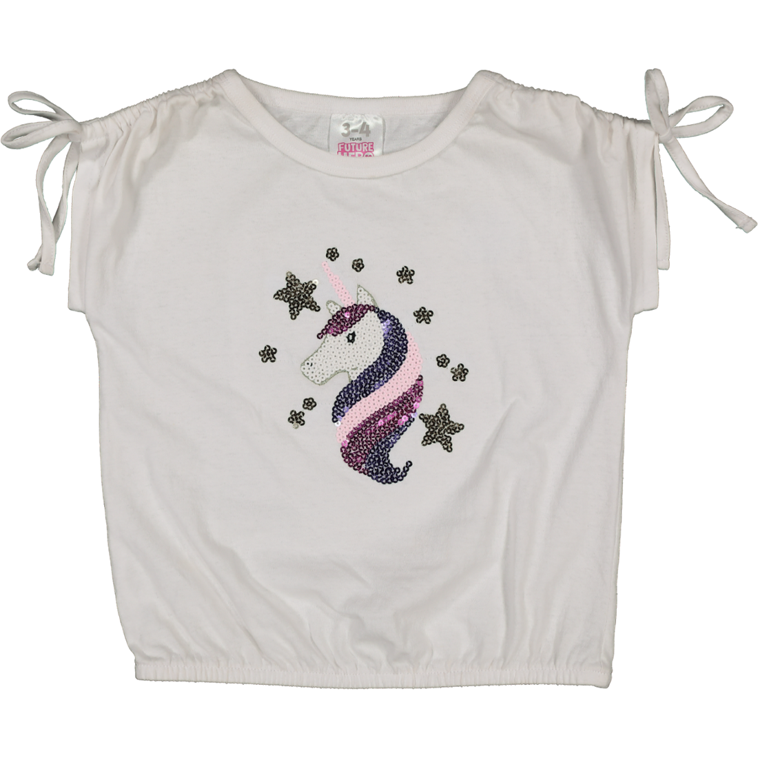 Unicorn Shoe Wrap Sleeve Top