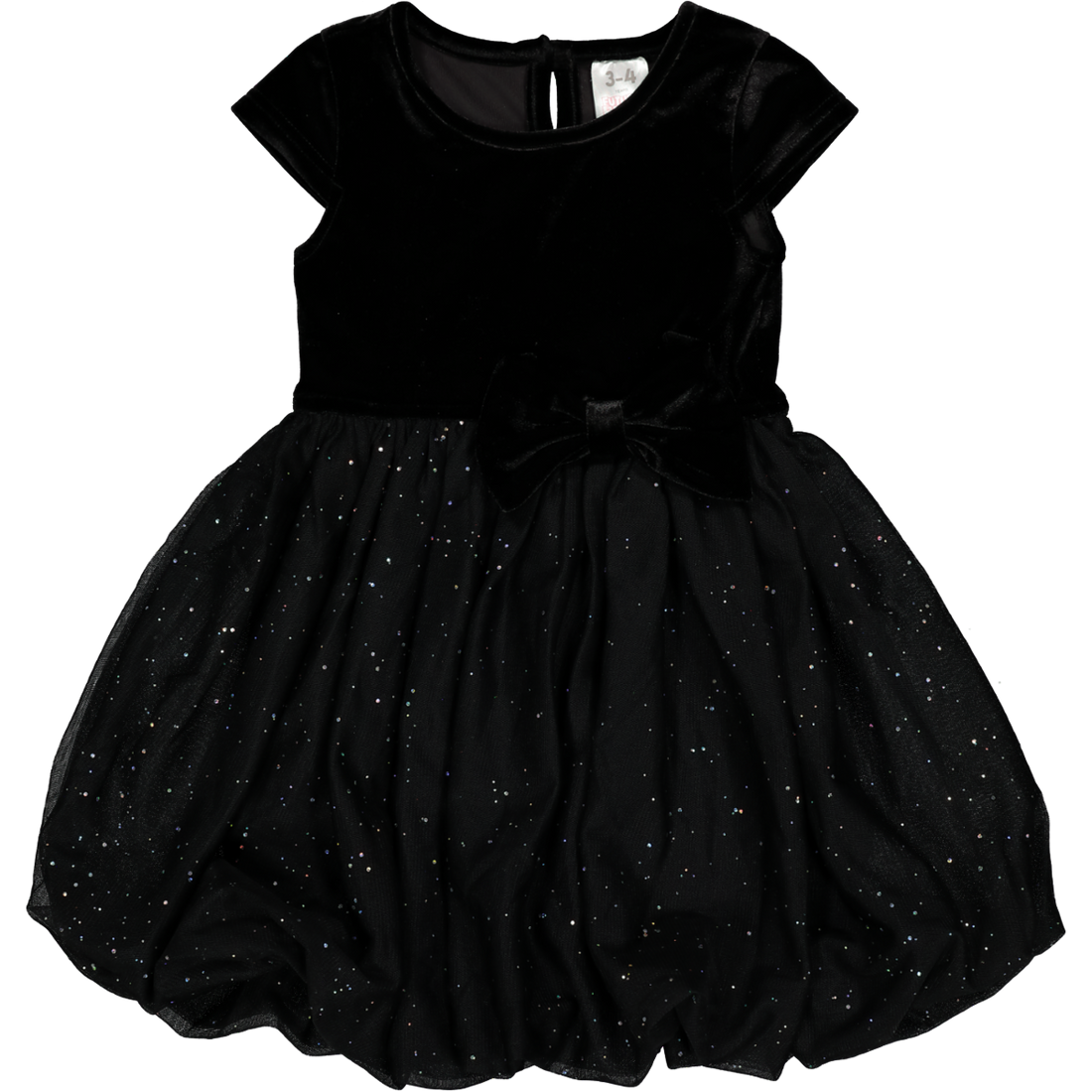 Tulle Glitter Flower Girl Dress