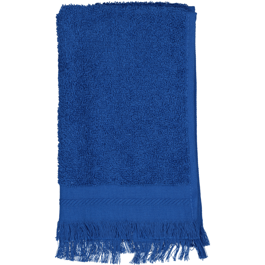 Fringe Guest Towel Blue