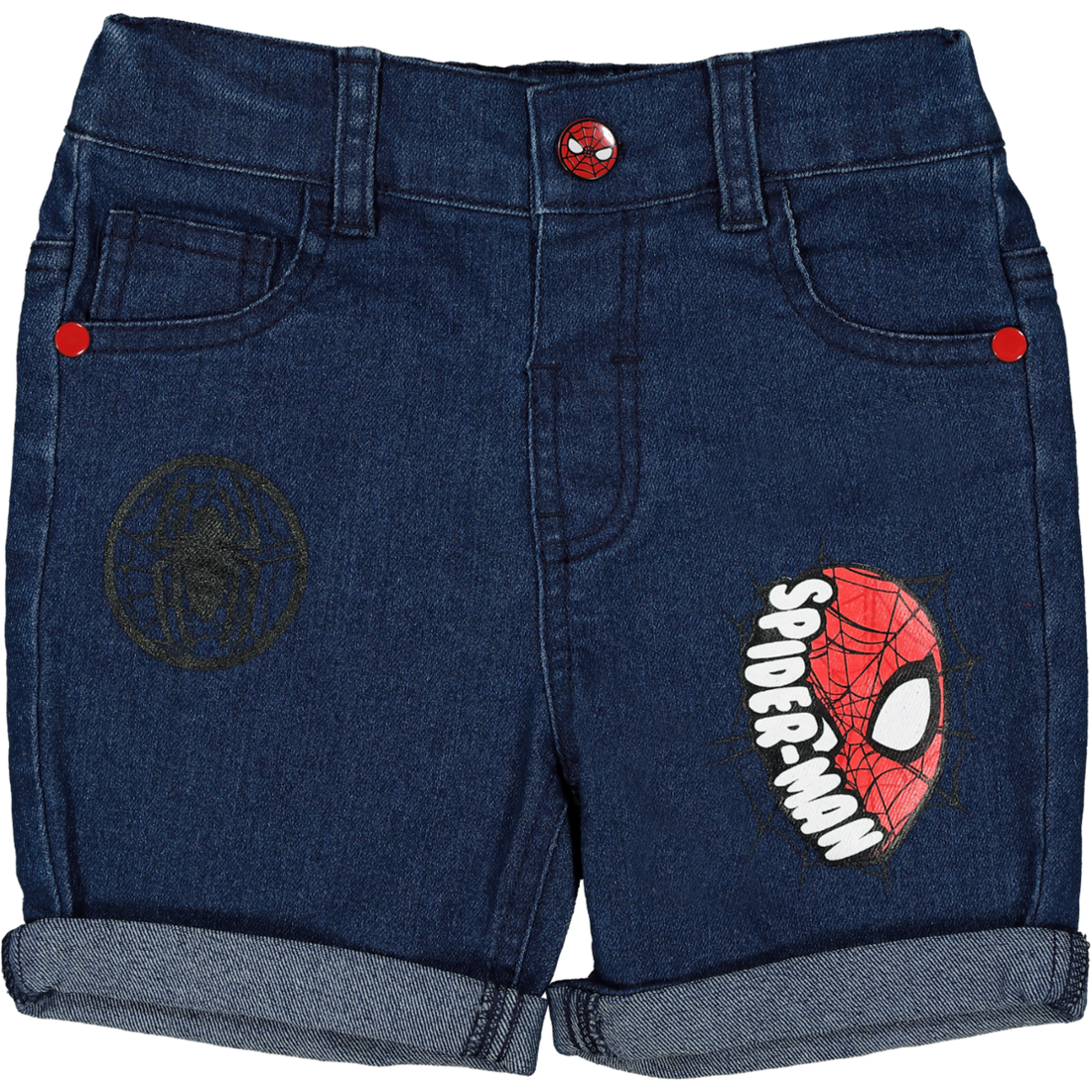 Spiderman Denim Shorts