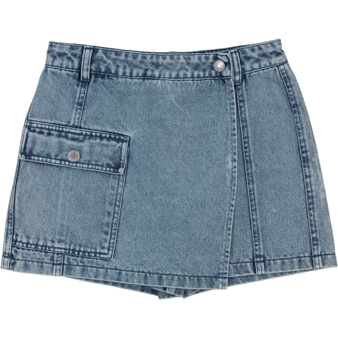 Denim Skort