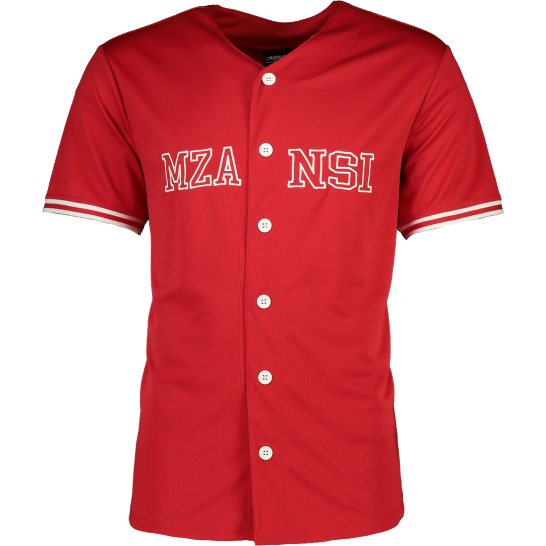 Mzansi Graphic Baseball Shirt