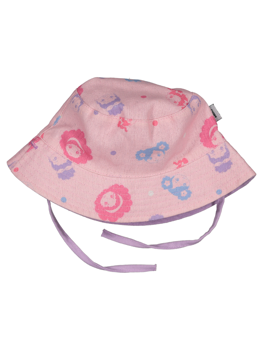 Baby Girls Reversible Bucket Hat Girl