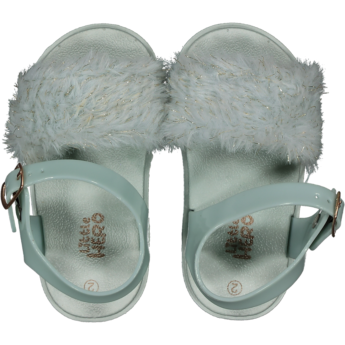 Fur Sandals Baby Girls