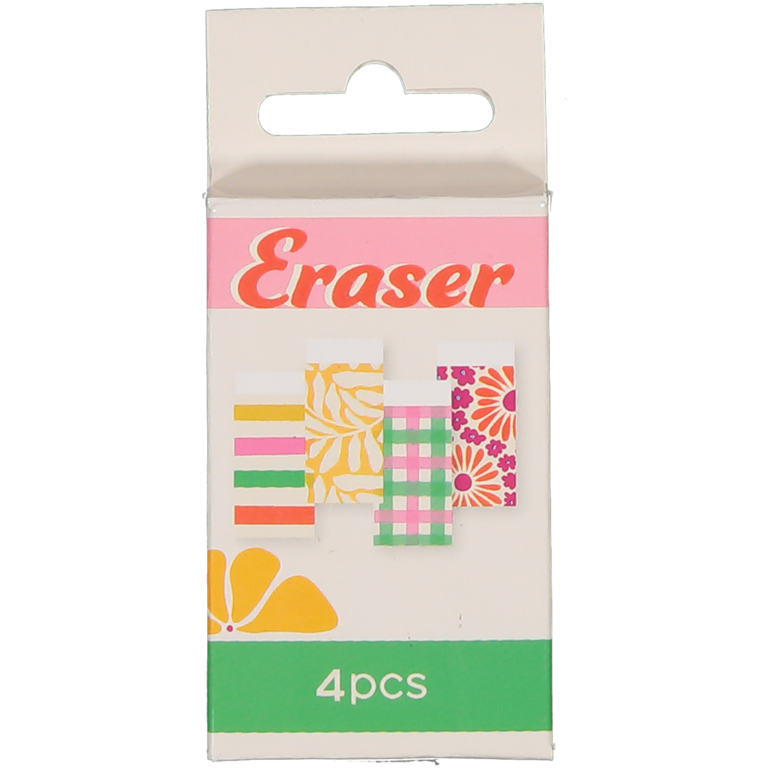 Eraser Set 4 Piece