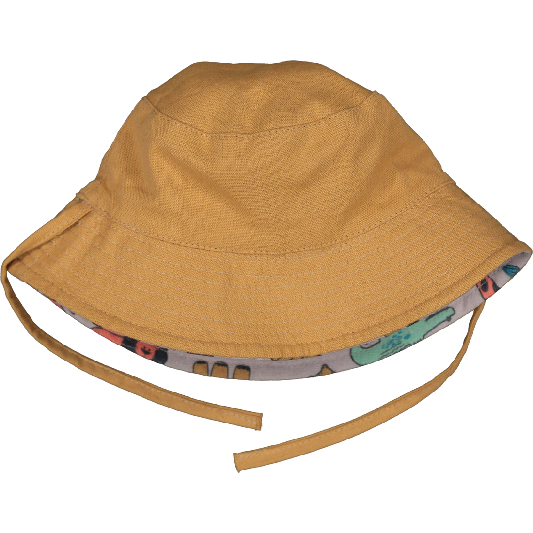 Baby Boys Reversible Bucket Hat Zoo