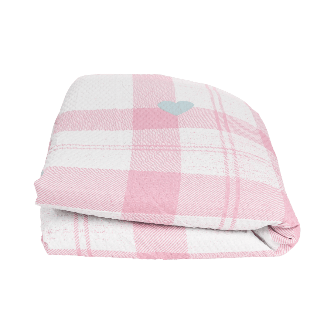 Sb Pink Check Duvet Cover Set