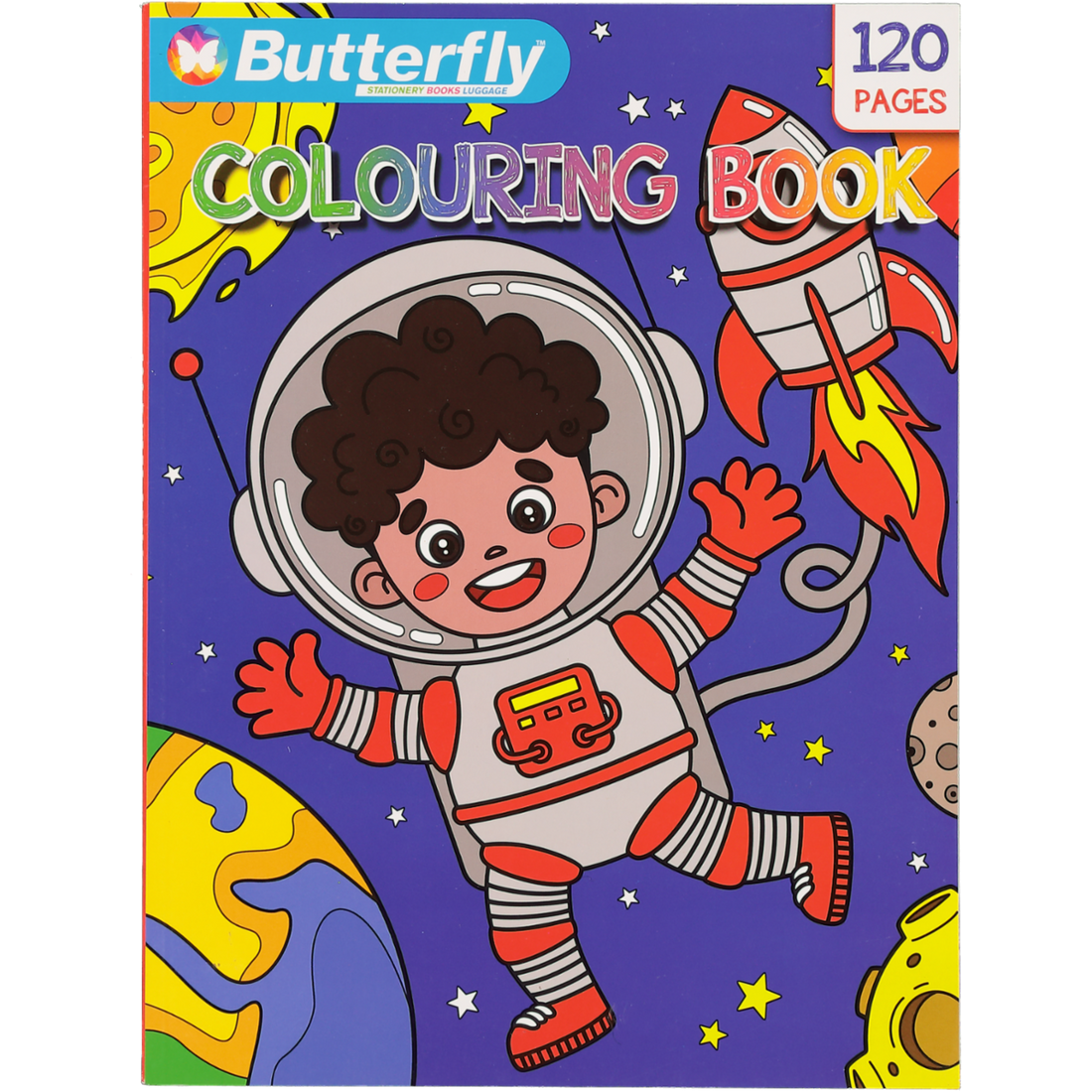 120Pg Colouring Book