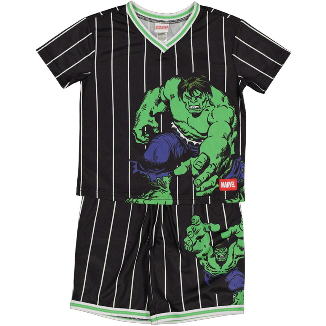 Incredible Hulk Shorts And T-Shirt Set