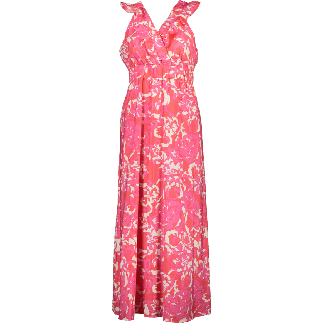 Floral Pink Maxi Dress