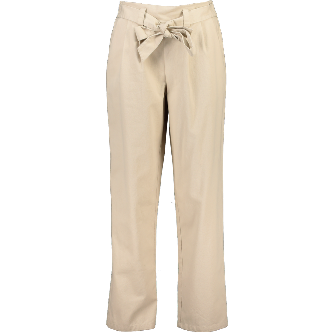 Beige Woven Pants