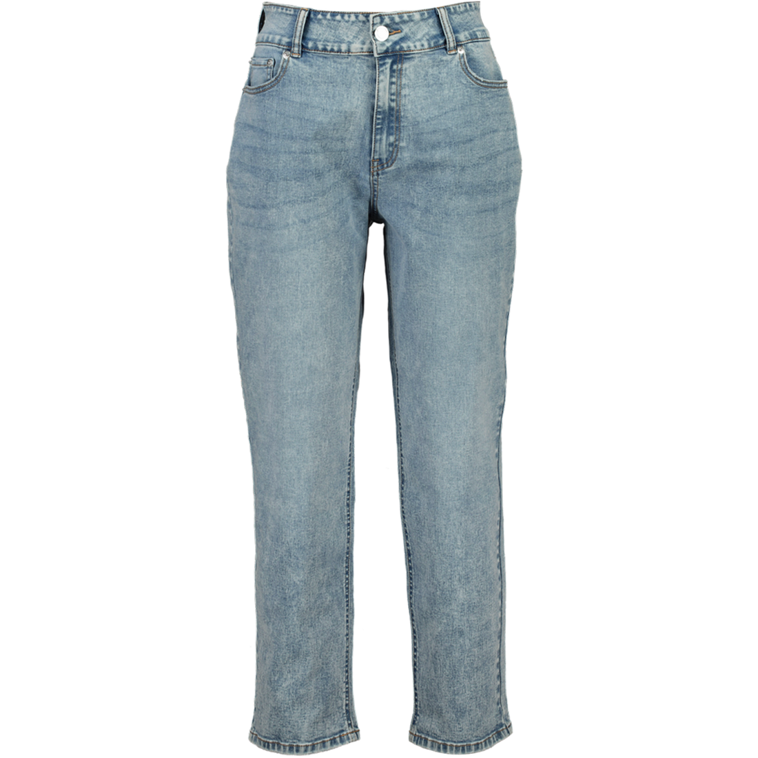 Straight Leg Denim Jeans