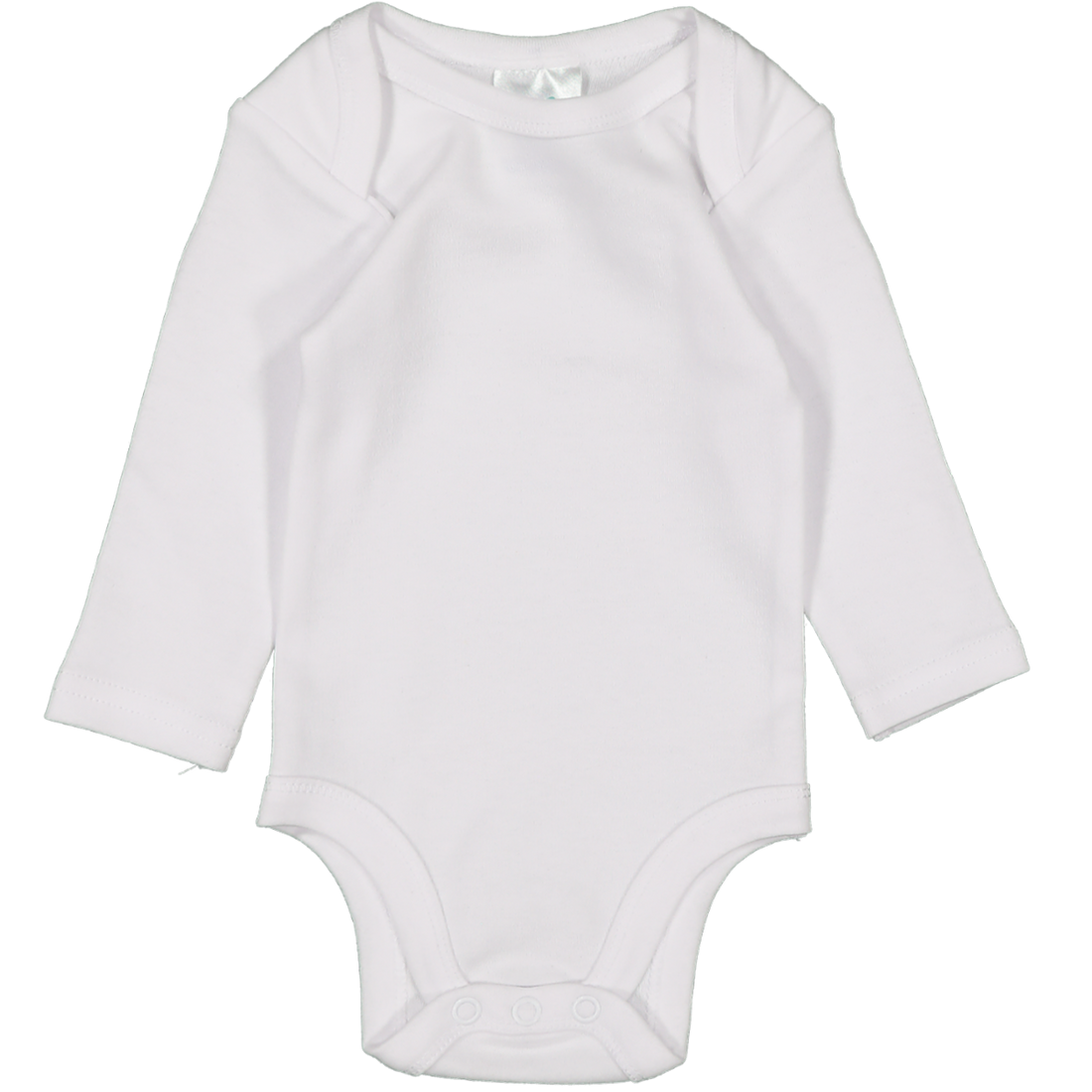 Cotton Long Sleeve White Bodyvest