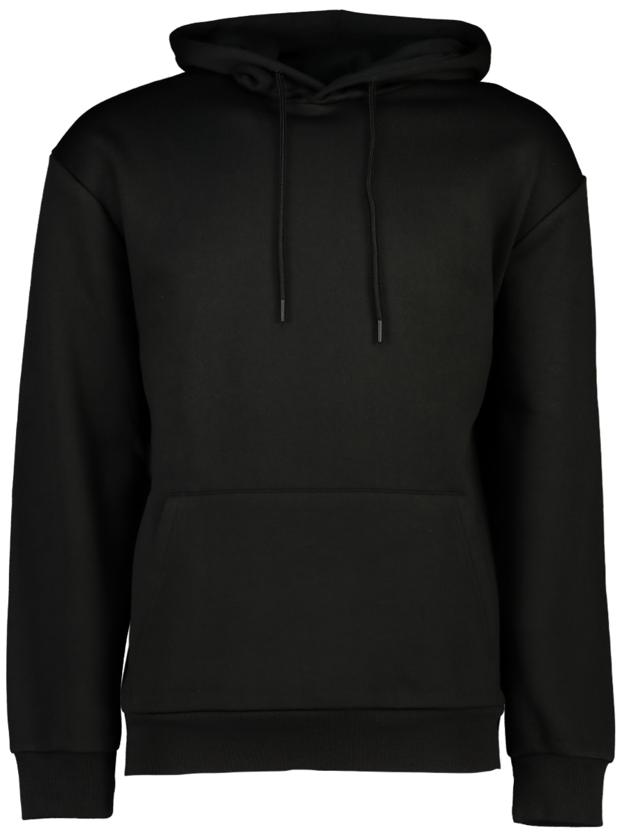 Plain Black Hoodie