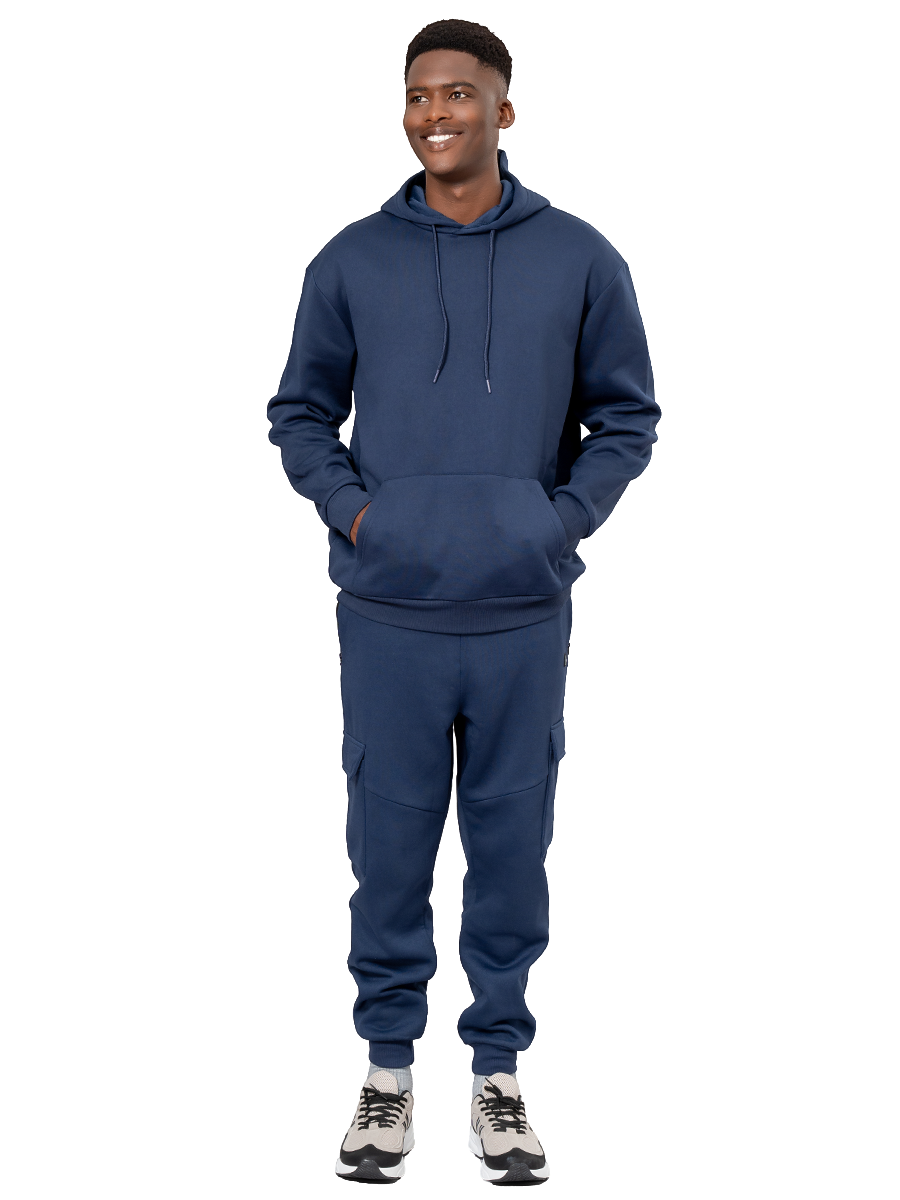 Plain Blue Hoodie