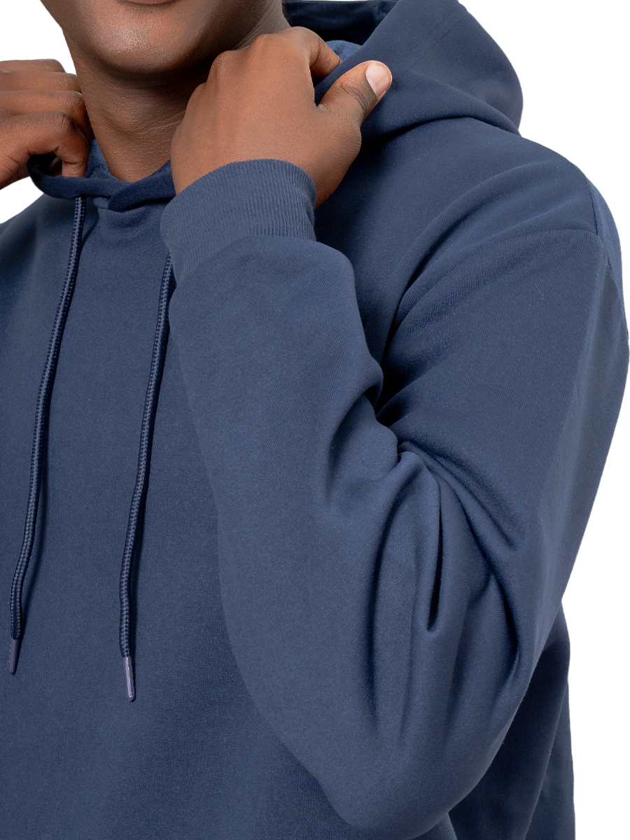 Plain Blue Hoodie