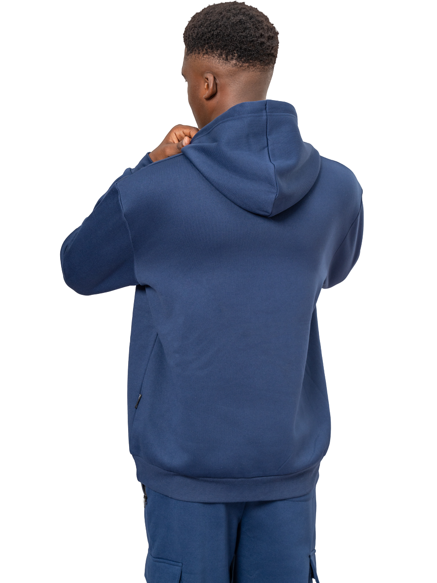 Plain Blue Hoodie