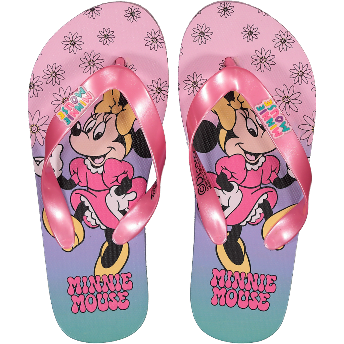 Minnie Mouse Flip Flop Sandals