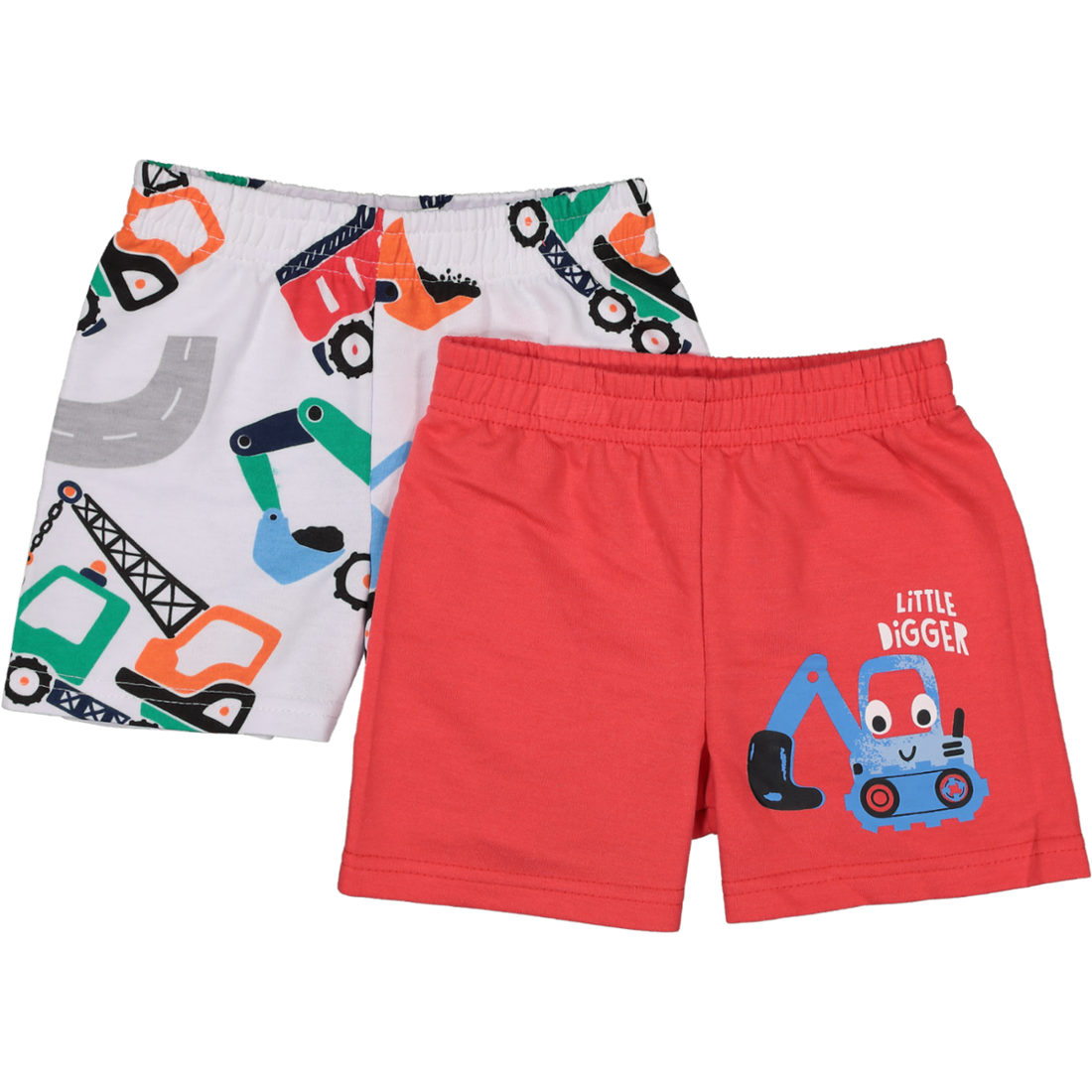 2 Pack Graphic Shorts