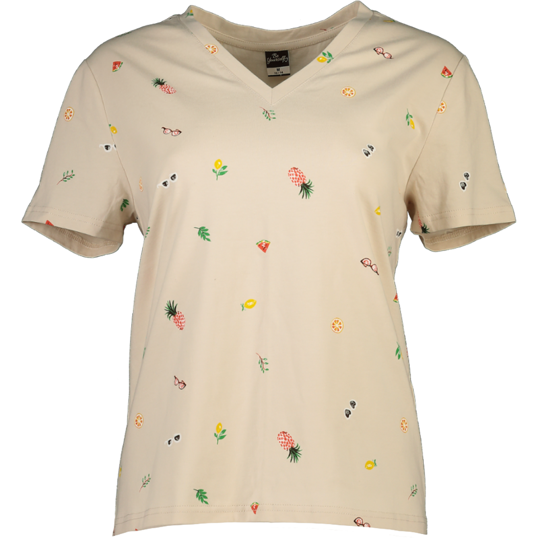 Graphic V Neck T-Shirt